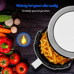 MEDION L Airfryer P40 - 4,7 L - 1500 W - 8 programma’s - Wit — thumbnail 7