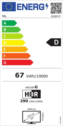 TCL 65Q8C - 65 inch - 4K QD-MiniLED - 2025 - Smart TV — thumbnail 2