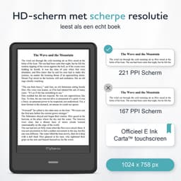 MyStories E-reader Core+ - 6 inch touchscreen - Tot 36GB opslag voor 3.500 ebooks - Schermverlichting - E-book reader - Zwart - Niet compatibel met Kobo Plus abonnement — thumbnail 11