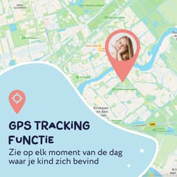 LEROYS - GPS Horloge Kind - Kinder Smartwatch - Android en iOS - Blauw - Incl. Simkaart — thumbnail 6