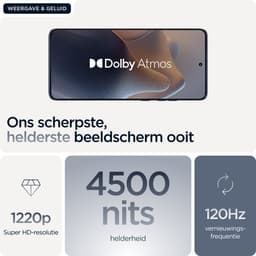 Motorola edge 60 fusion - 8/256GB - Slipstream (Grijs) — thumbnail 21