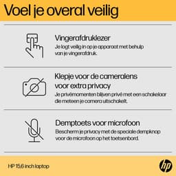 HP 15-fc0953nd AMD Ryzen™ 5 7520U Laptop 39,6 cm (15.6") Full HD 8 GB LPDDR5-SDRAM 512 GB SSD Wi-Fi 6 (802.11ax) Windows 11 Home Grijs — thumbnail 6