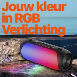 Xssive Bluetooth Speaker - 30W Krachtig Stereogeluid - IPX5 Waterdicht - RGB-verlichting - TWS-functie - FM Radio — thumbnail 10