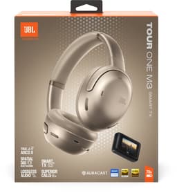 JBL Tour One M3 TX - Draadloze Noise Cancelling Koptelefoon met Smart Tx Adapter - Bluetooth - Over-ear - 70 uur batterij - Mocca/Beige — thumbnail 5