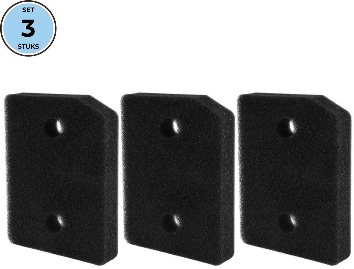 Bramokava 3x Filter geschikt voor Miele Droger 9164761 - 210 x 155 x 30 mm - Spons Foam Schuimfilter — afbeelding 1