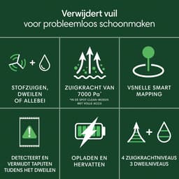 iRobot Roomba® 105 Combo - Robotstofzuiger met Dweilfunctie - Zwart (Y3110) — thumbnail 3