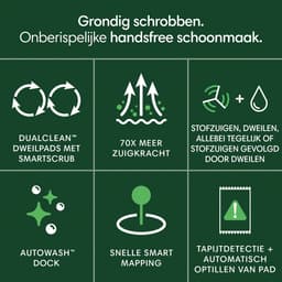 iRobot Roomba® Plus 405 Combo Robot + Autowash™ Dock - Robotstofzuiger met Dweilfunctie - Zwart - G1850 — thumbnail 14