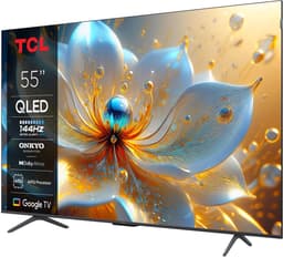 TCL 55T8C 55-inch 4K Ultra HD 144Hz Gaming Smart TV, AI Spraakbesturing, HDR10+ — thumbnail 4