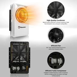 Airconditioner - Air conditioning - 10000 BTU - 150-500m³/u - 1-3KW - 12V Efficiënte Koeling - Met Afstandsbediening - Voor RV - Camper -Vrachtwagens - Boten — thumbnail 16