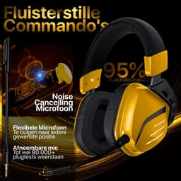 Phreeze GHW3 Gaming Headset met Microfoon - Bluetooth + 2.4Ghz USB C + USB A Dongle - Draadloos - RGB - 7.1 3D Surround Sound - Ultra Low Latency - Geschikt voor PS5, PS4, Nintendo Switch / Switch 2 , PC Headsets PS5 — thumbnail 4
