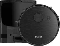 MYBOT X9 PRO - Robotstofzuiger Met Dweilfunctie - 6500PA Zuigkracht - Leegt Automatisch - Ideaal voor Huisdieren - Zelflerende Robotstofzuiger - Met Laadstation - Uitgebreide Mapping - LDS Laser Navigatie - Met leegstation — thumbnail 2