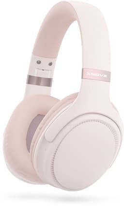 Xssive Koptelefoon Draadloos - Bluetooth 5.3 - Lange Batterijduur - Volledig Draadloze Hoofdtelefoon - Rose Goud — thumbnail 1