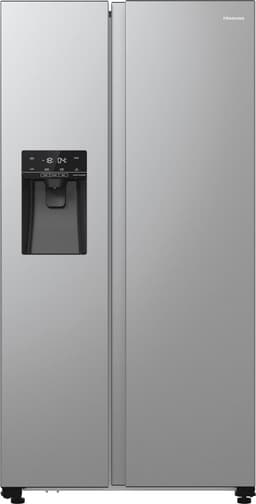 Hisense RS5P535NPCE - Amerikaanse koelkast - No-Frost - 178 cm hoog - 566 liter - Energielabel E - Invriesvermogen 12 kg/24u - Geluidsniveau 39 dB - LED Display - SuperCool - FastFreeze - Deuralarm - Interverter Compressor — thumbnail 1