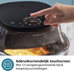 Philips 3000 Series Airfryer - NA321/00 - Kijkvenster - RapidAir Plus - 4.2L - Tot 4 Personen - Zwart — thumbnail 8