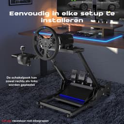 PXN - A10 - Wheel Stand Pro Versie - Racestuur standaard - Inklapbaar - Zwart - Geschikt voor Logitec - PXN - Fanatec - Thrustmaster - In Hoogte Verstelbaar — thumbnail 7