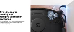 eufy Robotstofzuiger Omni E25, HydroJet dweilsysteem, 20.000 Pa zuigkracht, DuoSpiral borstels die ontklitten, CornerRover arm voor het schoonmaken van hoeken, alles-in-één station, voor gezinnen met huisdieren en kinderen. — thumbnail 12