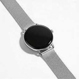 Smartwatch Rankos AK37 - sporthorloge zilver staal bandje - Fitness - Stappenteller - Hartslag - Slaapmonitor - Bluetooth bellen-Bel/message herinnering - Camera Bediening-IP67 Waterbestendig - Met APP-Weer informatie -Stopwatch - Muziek — thumbnail 2