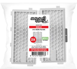 2x HEPA 13 Filter Geschikt voor Miele – Kwalitatieve Vervanger voor Miele SF-HA-50 - O.A. Geschikt Voor Miele Guard L1, M1, S1, Compact C1, Complete C2, Complete C3 en de S4, S5, S6, S8, S8000, S6000, S5000 en S4000 series — thumbnail 2
