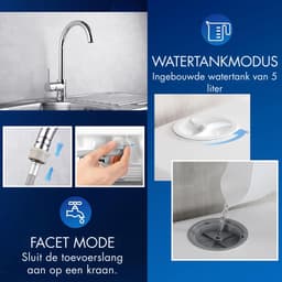 AMA® Mini Vaatwasser - Vaatwasser - Tafelvaatwasser - 42.5x42.8x45.8cm - 5 Liter — thumbnail 6