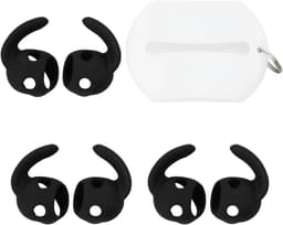 Cosensi - Oorhaken Anti-slip Siliconen Hoezen - B-eats Studio Buds 2021 Accessoires - Zwart — thumbnail 1
