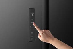 Hisense RS3P558NEFD - Amerikaanse koelkast - No-Frost - 178 cm hoog - 544 liter - Energielabel D - Invriesvermogen 12 kg/24u - Geluidsniveau 37 dB - LED Display - SuperCool - FastFreeze - Deuralarm - Inverter Compressor - Multi Airflow — thumbnail 13