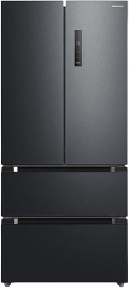 Heinner HCFD-M516INVHDXE++ French Door Amerikaanse Koelkast – 516 L – No Frost – LED Touch Display – InoxCool & ADT Fresh System – Donker RVS – 5 Jaar Garantie — thumbnail 1