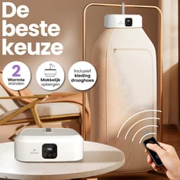 Hendriqs® Wasdroger Condensdroger 8 kg - 90°C mini droger met UV-sterilisatie - Droge Kleding & Warme Kamer Tegelijk - Alternatief voor Warmtepompdroger & Wasdroogcombinatie & Droogkast & Elektrisch Droogrek & Droogmachine — thumbnail 10