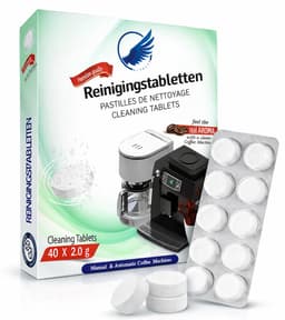 Reinigings tabletten Koffiemachine - Fosfaatvrij - 40 Stuks — thumbnail 1