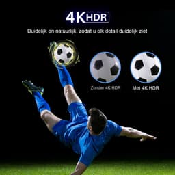 TuTu Android Smart TV - LED UHD 4K - 55 inch/140 cm - Frameless Design - Tripple Tuner DVB-T/T2/S/S2/C - HDMI x3, USB x2, CI+ - Voice Controle & Streaming apps - Geassembleerd in Eindhoven - TUS55UD1A — thumbnail 5