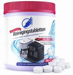 Reinigings tabletten koffiemachine - 200 stuks 2 gram - Universeel - Voor Jura - Siemens - Philips - Bosch - Krups - Delonghi — thumbnail 1