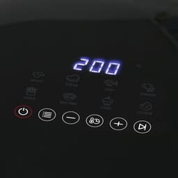 Blokker Airfryer XL 5 Liter Zwart - Heteluchtfriteuse Dubbel Verwarmingselement - Incl. 60 min Timer - 8 Automatische Programma's - Vaatwasserbestendige Onderdelen - Cool Touch Behuizing - BPA Vrij — thumbnail 2