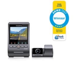 VIOFO A329S 2CH - 4K 60FPS Dashcam - Inclusief CPL filter en achtercamera - ANWB Test winnaar - 2025