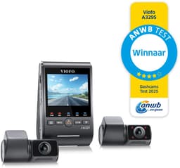 VIOFO A329S 3CH - 4K 60FPS Dashcam - Inclusief CPL filter, achter- en interieurcamera - 2025 — thumbnail 1