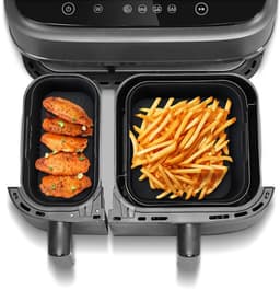 4 stuks Air Fryer Accessories - geschikt voor Philips Airfryer Dual Basket 3000 Series NA350 - Includes Waffle Mold Accessories en Bakplaat - zwart — thumbnail 7