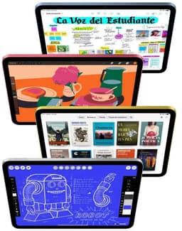 Apple iPad A16 (2025) - 11 inch - Wi-Fi + Cellular - 128GB - Silver - 11e generatie — thumbnail 13
