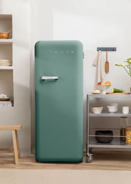 CREATE - Koelkast in retrostijl - Sage - Handvat Zilver - FRIDGE RETRO 281L — thumbnail 5