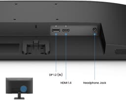 BenQ Monitor 24 inch GW2491 - IPS Beeldscherm Computer - 1080p - FHD - 100Hz - Eye-CareU - Full HD Scherm- 99% sRGB - Low Blue Light Plus — thumbnail 3