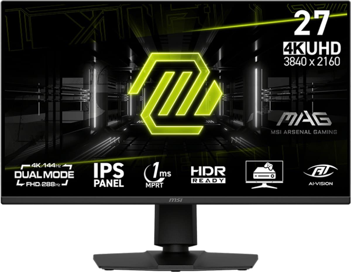 MSI MAG 275UPD E14 Gaming Monitor - 4K UHD — afbeelding 1