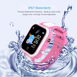 DrPhone KidsTimeX15 – 4G Kinder Smartwatch met GPS Tracker – Videobellen – WhatsApp – IP67 – SOS – 1.44” Touchscreen – Stappenteller – Nederlandse Mobiele App – 1GB+8GB – Blauw — thumbnail 12
