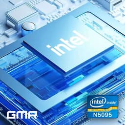 GMR - 15.6 Inch Full HD Laptop - Intel N95 - 12GB DDR5 RAM - 512GB SSD - Windows 11 Pro voor Thuis, Office en Studie - QWERTZ/QWERTY Notebook — thumbnail 6