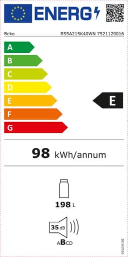 Beko RSSA215K40WN — thumbnail 2