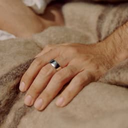 Oura Ring 4 - Size Before You Buy - Silver - Size 12 — thumbnail 5