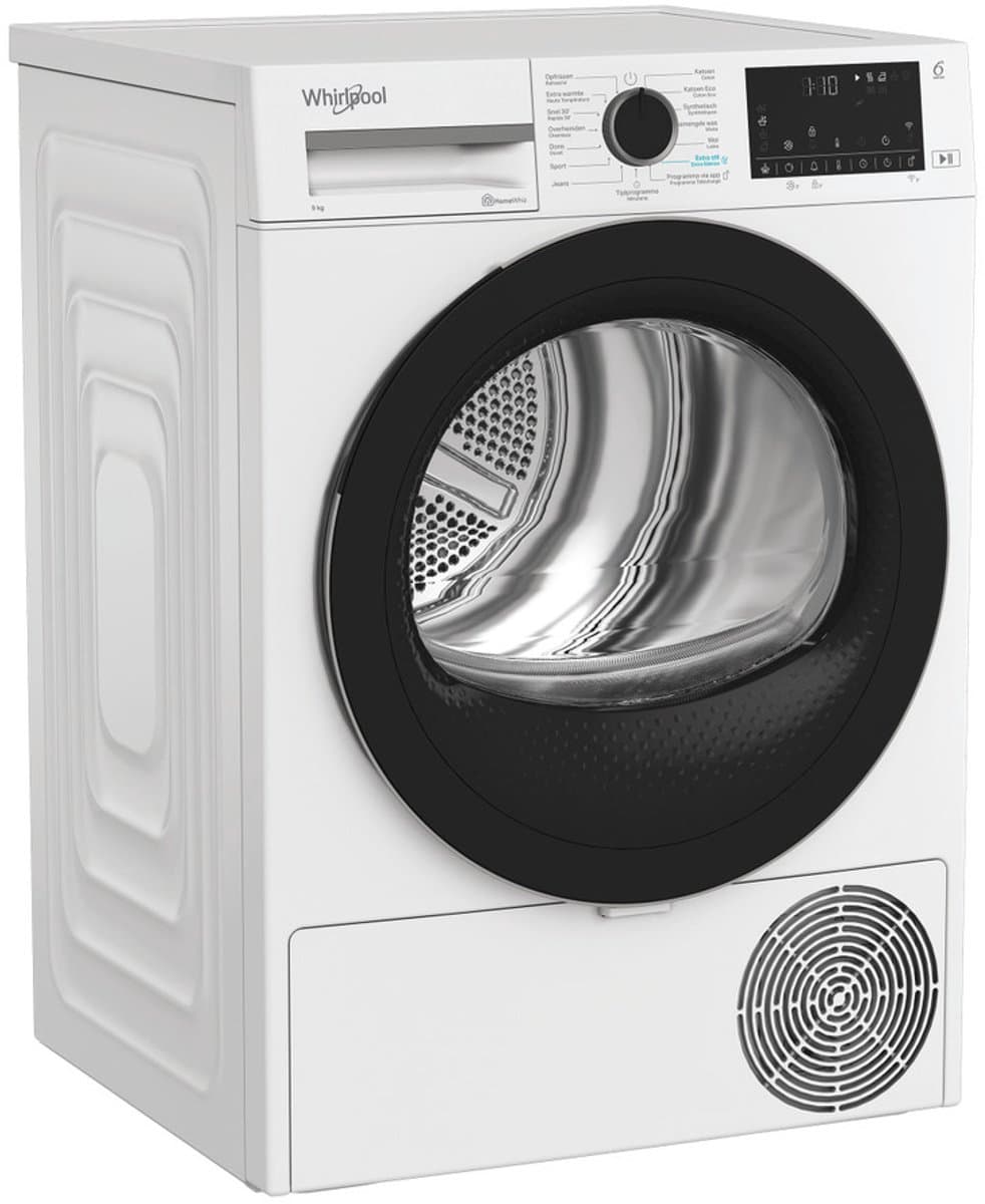 9 kg, C, 106 kWh/a, 63 dB, display LCD, 700W, Wit — afbeelding 1