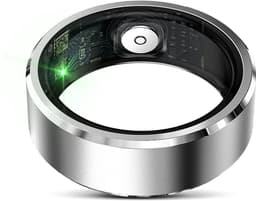 WizBay Premium Select® Aluminium Zilver Blush Smart Ring Dames Heren - Oplaad Case - Hypoallergeen - Hartslag & Slaap Monitor - IP68 Waterdicht - O2 Meting - Gesture Functie - Multiple Sport Modi - #11 — thumbnail 5