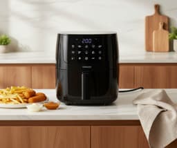 Tomado TAF2002B - Mini airfryer - Heteluchtfriteuse - 2 liter - Digitaal display - PFAS vrij — thumbnail 3