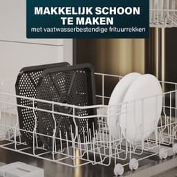 Princess Heteluchtfriteuse - 182278 - 3000W - Stack Airfryer 11,2liter - PFAS-Vrij - 2 lades (Sync) - 11 Bakprogramma's - Bespaart 45% ruimte - Dubbele gestapelde lades — thumbnail 15