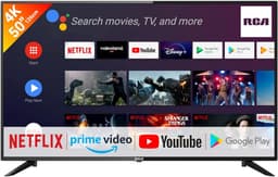 50 Inch 4K HDR Android Smart TV met Google Assistant en Ingebouwde Chromecast — thumbnail 1