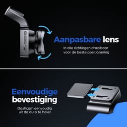 AZDome M63 Lite 1CH dashcam - Ultra 4K resolutie - Wifi - Parkeermodus - 3,0 inch IPS lcd - dashcam voor auto — thumbnail 7