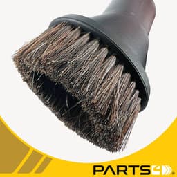 PARTS4® stofzuiger plumeau met natuurhaarborstel ø 35 mm | Incl. reduceer ringen naar ø 32 mm of ø 30 mm | Universeel: past bijna altijd op ronde buizen | O.a. geschikt voor AEG, Bosch, Electrolux, Miele, Nilfisk, Numatic, Rowenta, Samsung en meer — thumbnail 4