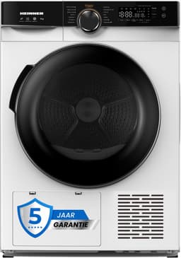 Heinner Warmtepompdroger - 8 KG - 14 Programma's - Antikreukfunctie - LED display - Trommelverlichting - Wit — thumbnail 1